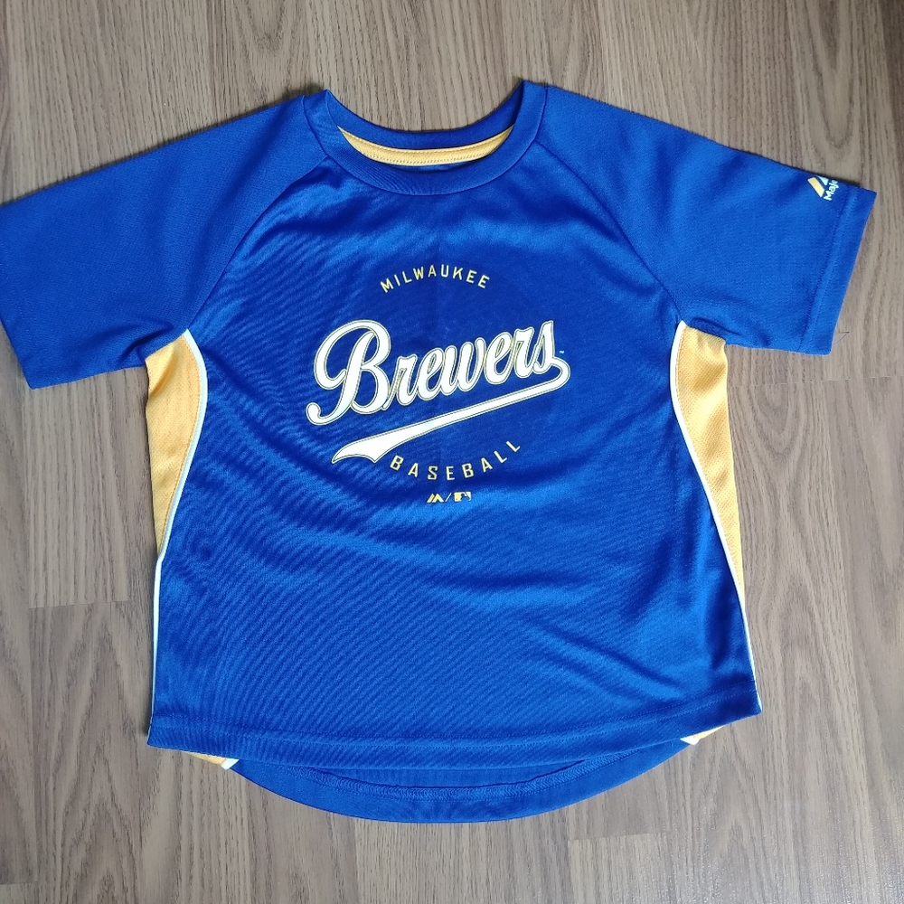 Milwaukee Brewers athletic t-shirt Size L (7)
